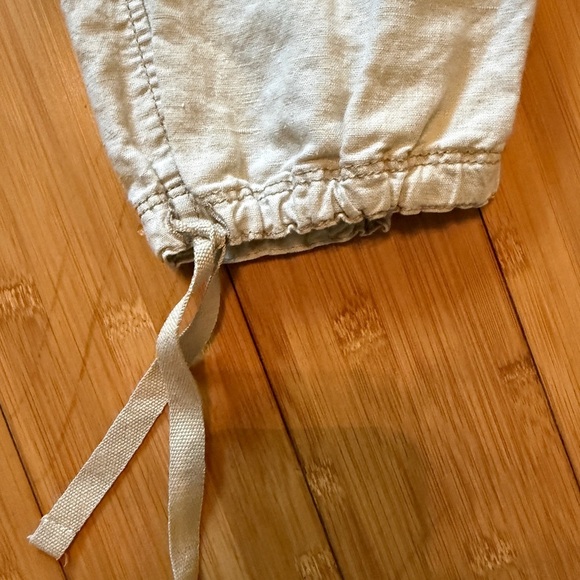 Joe Fresh tan pant with drawstring ankle - Picture 4 of 4